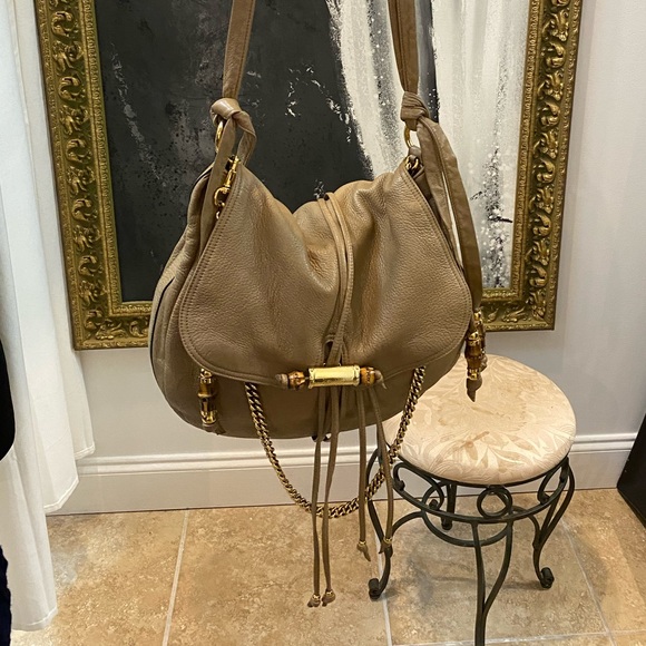 Authentic Nude Gucci jungle Boho shoulder bag - Picture 6 of 13